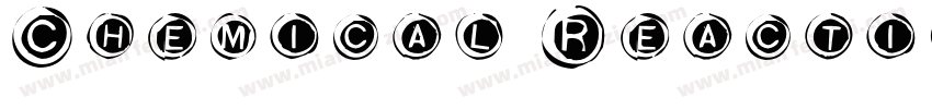 Chemical Reaction A -BRK-字体转换